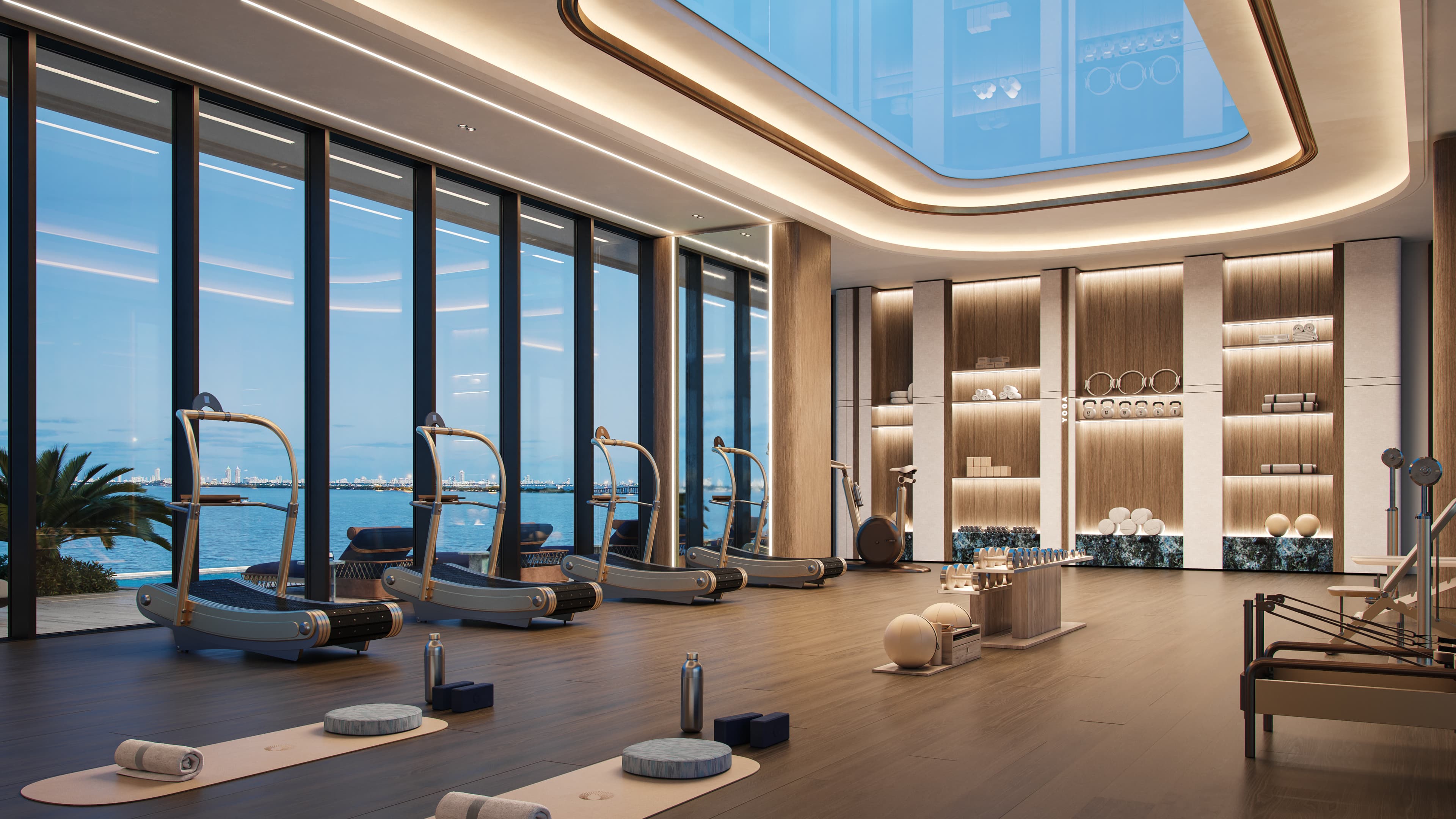 Fitness mit Meerblick