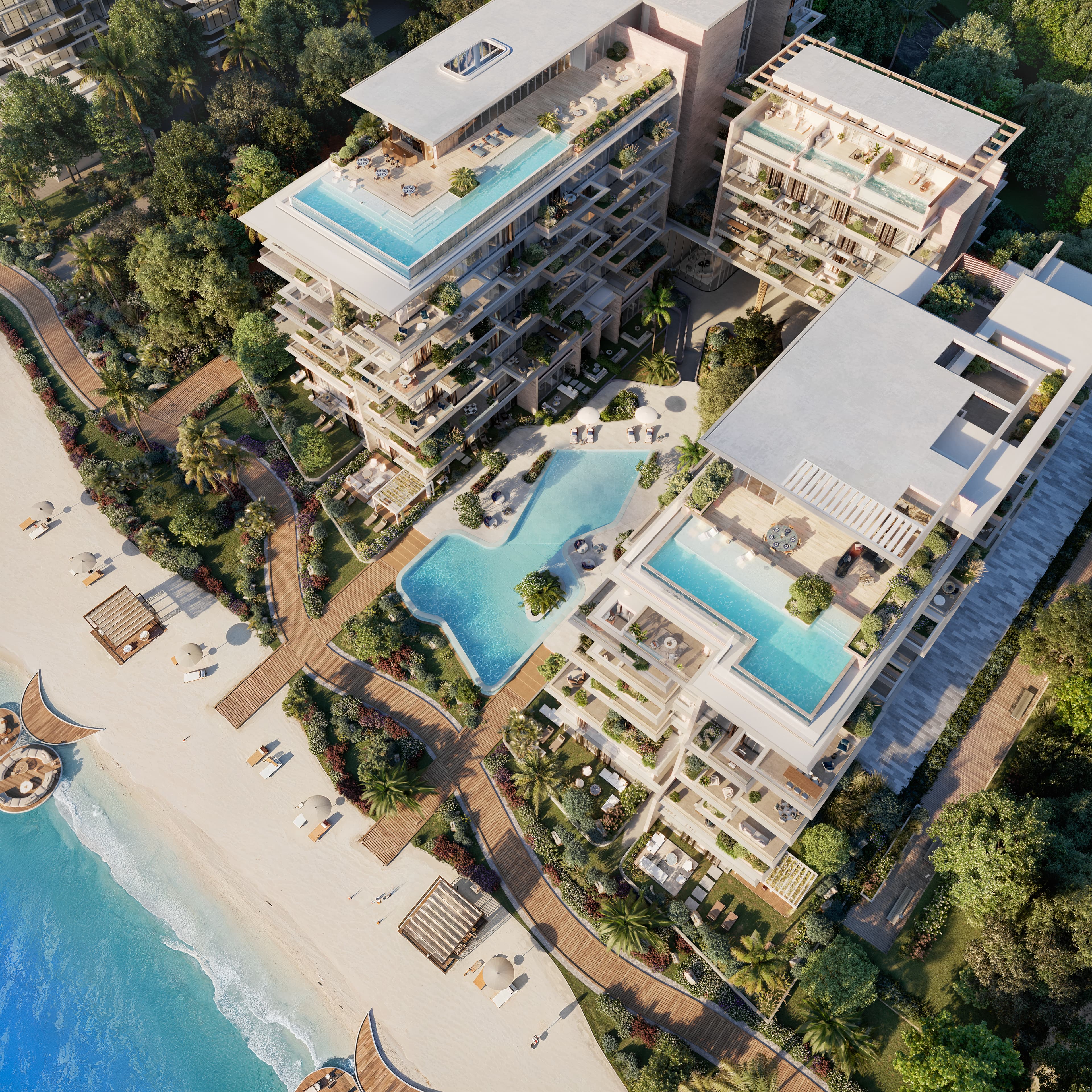 Vogelperspektive auf Anlage